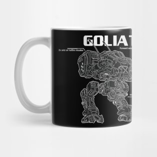 Starcraft 2 Goliath (bk) Mug